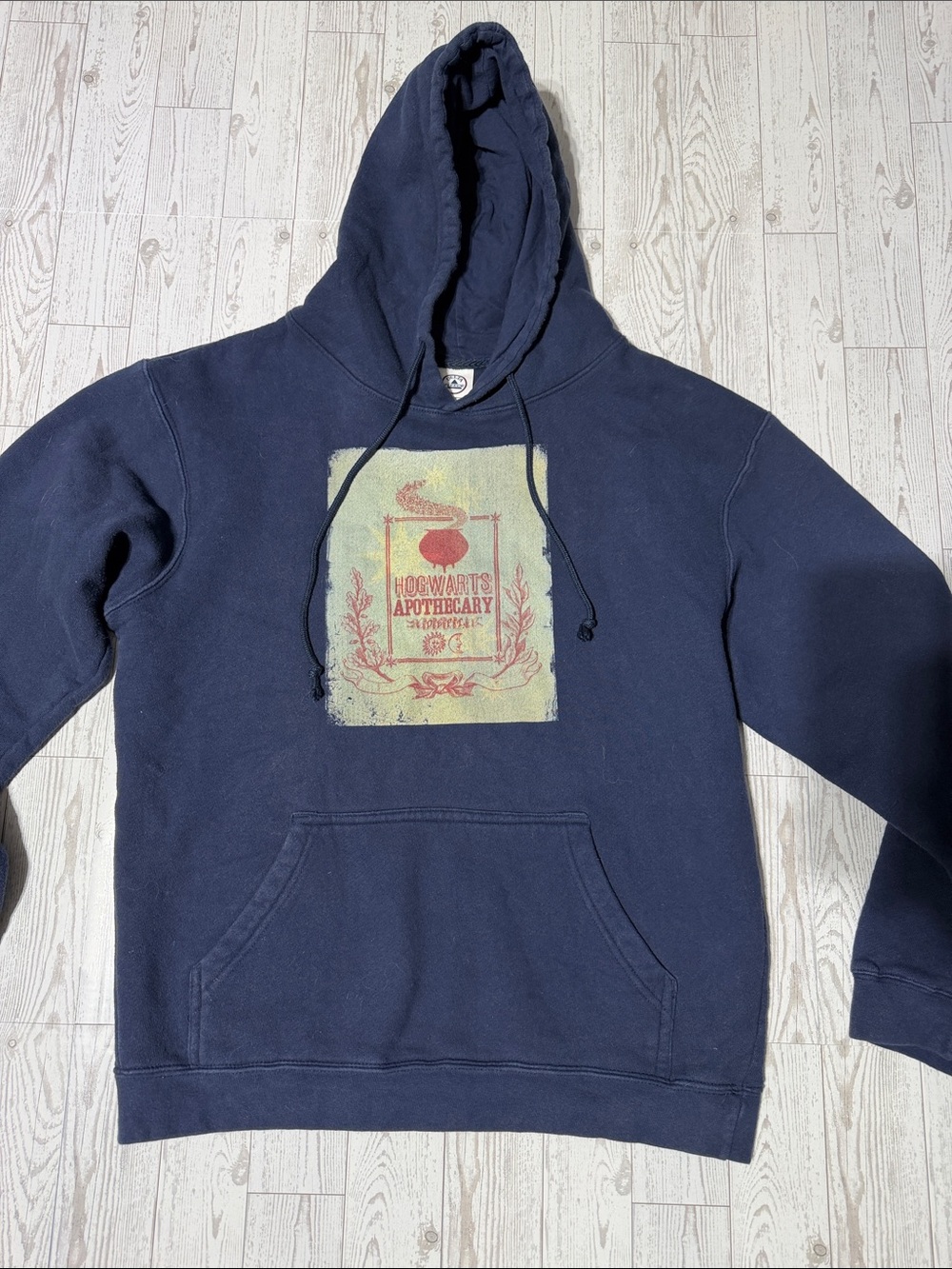 Hogwarts Apothecary Graphic Navy Hoodie